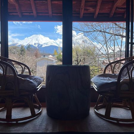 פוג'יושידה Oshi-Kikuya Mt-Fuji Historic Inn מראה חיצוני תמונה